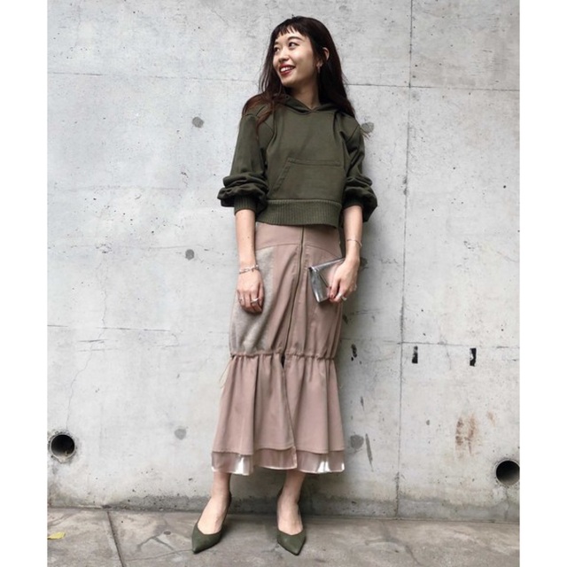 スカートアメリヴィンテージ★ DRAWSTRING ZIP SKIRT