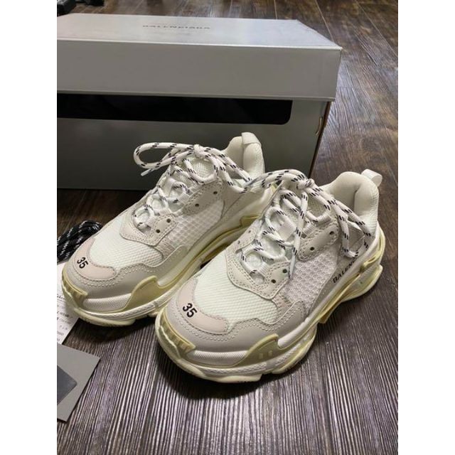 最終値下げ BALENCIAGA バレンシアガ トリプルs スニーカー ホワイト
