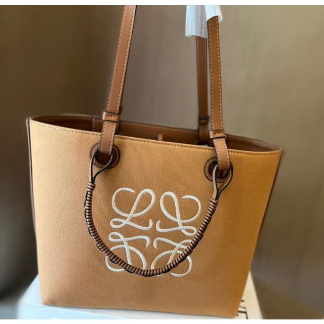 ☆LOEWE ロエベ☆スクエア トートバッグ アナグラムジャカード☆ - www ...