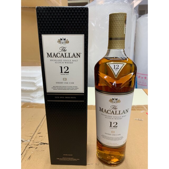 未開封MACALLAN マッカラン12年 シェリーカスク700ml