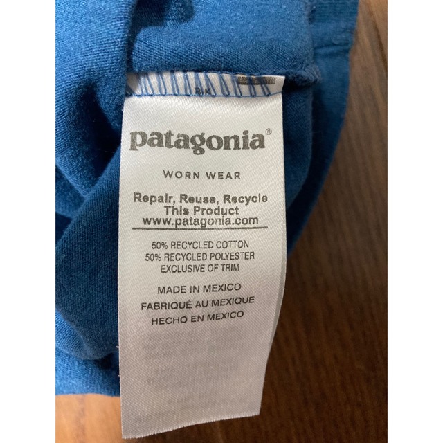 patagonia(パタゴニア)のパタゴニア  Tシャツ　青 メンズのトップス(Tシャツ/カットソー(半袖/袖なし))の商品写真