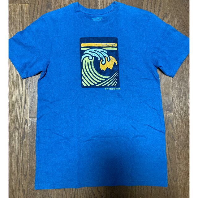 patagonia(パタゴニア)のパタゴニア  Tシャツ　青 メンズのトップス(Tシャツ/カットソー(半袖/袖なし))の商品写真