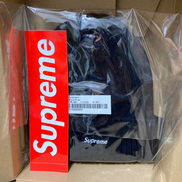 Supreme Overdyed Beanie シュプリーム ビーニー 黒 新品コンディション