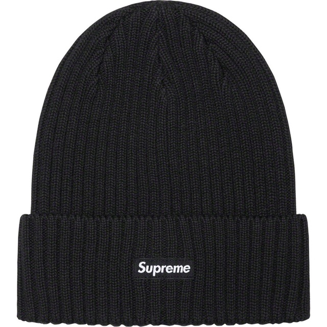 Supreme(シュプリーム)のSupreme Overdyed Beanie シュプリーム ビーニー 黒 新品 メンズの帽子(ニット帽/ビーニー)の商品写真