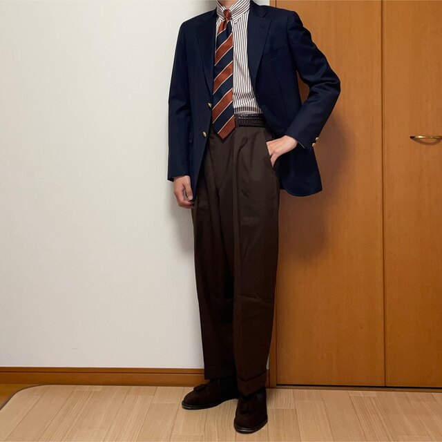 BEAMS F - 【美品‼︎定番品‼︎】紺ブレ ブレザー メタルボタンの通販