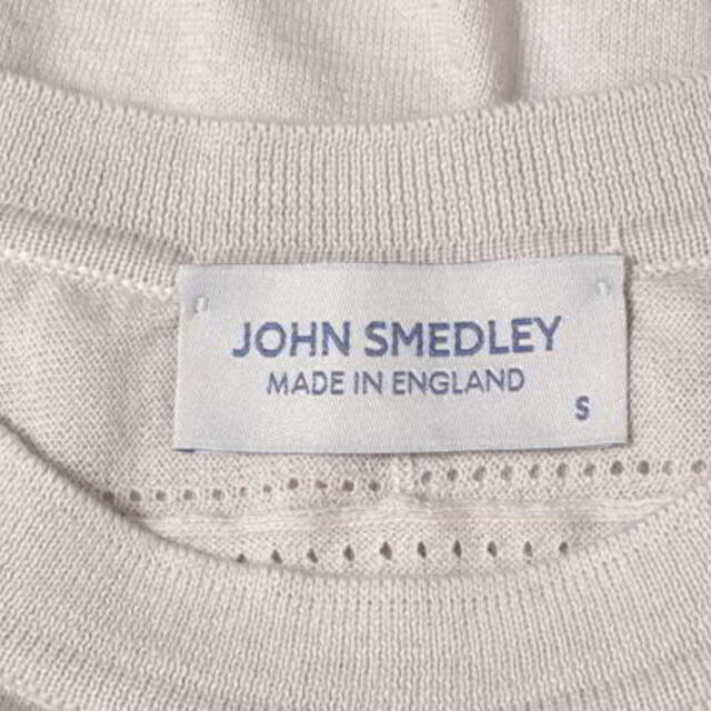 JOHN SMEDLEY(ジョンスメドレー)のJOHN SMEDLEY クルーネック コットン ニット レディースのトップス(ニット/セーター)の商品写真