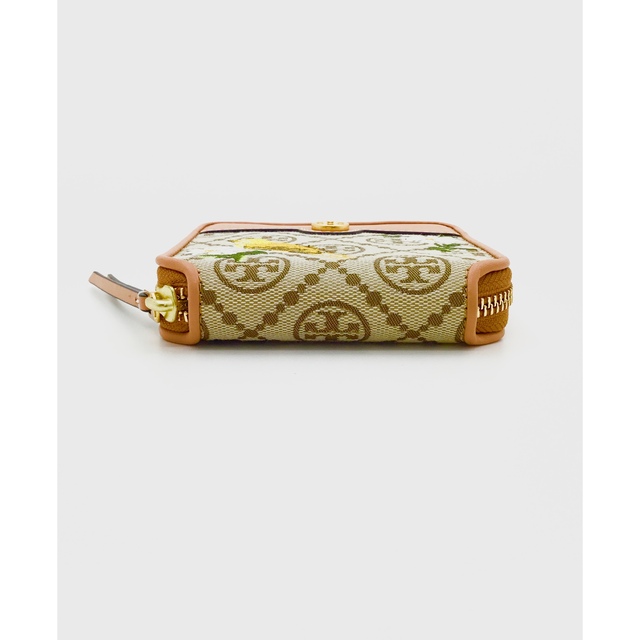 Tory Burch - ほぼ未使用 トリーバーチ 2つ折り財布 刺繍 鳥 花 Tory Burch - ほぼ未使用 トリーバーチ 2つ折り財布 刺繍 鳥 花
