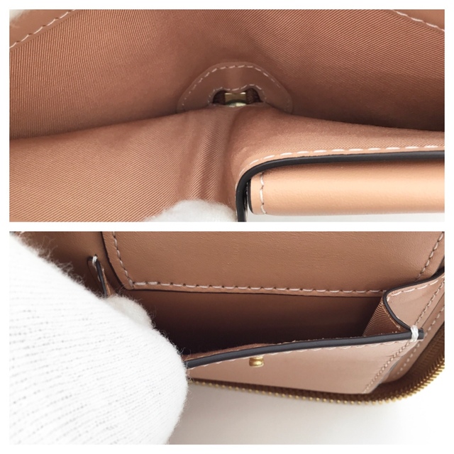 Tory Burch - ほぼ未使用 トリーバーチ 2つ折り財布 刺繍 鳥 花 Tory Burch - ほぼ未使用 トリーバーチ 2つ折り財布 刺繍 鳥 花