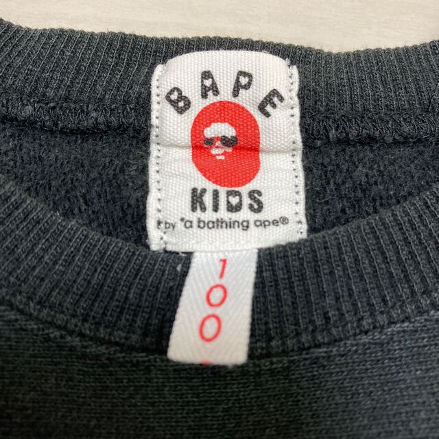 BAPE KIDS(ベイプキッズ)のエイプ　BAPE KIDS マリオ　トレーナー　100 キッズ/ベビー/マタニティのキッズ服男の子用(90cm~)(Tシャツ/カットソー)の商品写真