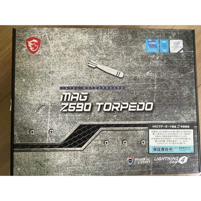 MSI MAG Z590 TORPEDO ATX対応マザーボードPC/タブレット