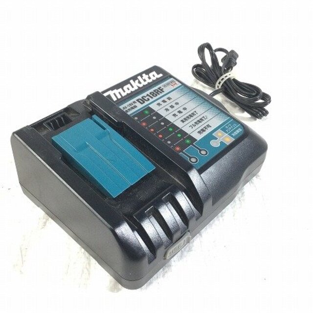 ☆品 純正品♪☆ makita マキタ 充電器 DC18RF+ バッテリー2個(14.4V BL1430 3.0Ah) + (18V BL1830B 3.0Ah)付き 58219