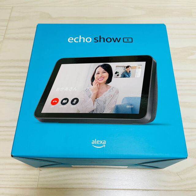 Echo Show 8 スマートディスプレイ with Alexa チャコール dcheck.com.mx
