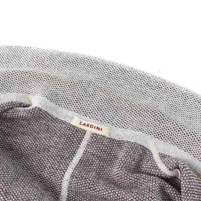 LARDINI - LARDINI テーラードジャケット シングル コットン リネン混