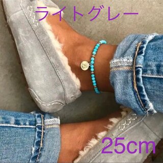 アグ(UGG)の新作 ウォータープルーフ UGG アンスレー  モカシン ライトグレー  US8(スリッポン/モカシン)