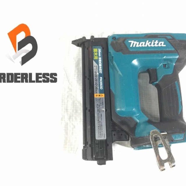 ☆比較的綺麗 ☆makita マキタ 18V 35mm充電式面木釘打 FN350DZ 本体