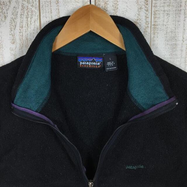 patagonia(パタゴニア)のMENs M  パタゴニア シンチラ ベスト SYNCHILLA VEST フリース アメリカ製 生産終了モデル 入手困難 PATAGONIA 25182 ブラック系 メンズのメンズ その他(その他)の商品写真