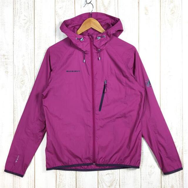 WOMENs S  マムート サロバー ジャケット Salober Jacket ウィンドシェル フーディ MAMMUT 1010-09180 パープル系