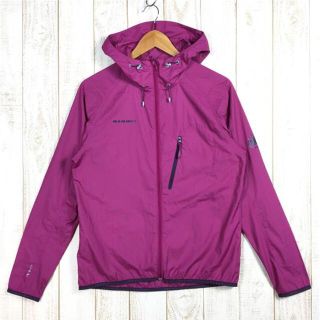 マムート(Mammut)のWOMENs S  マムート サロバー ジャケット Salober Jacket ウィンドシェル フーディ MAMMUT 1010-09180 パープル系(その他)