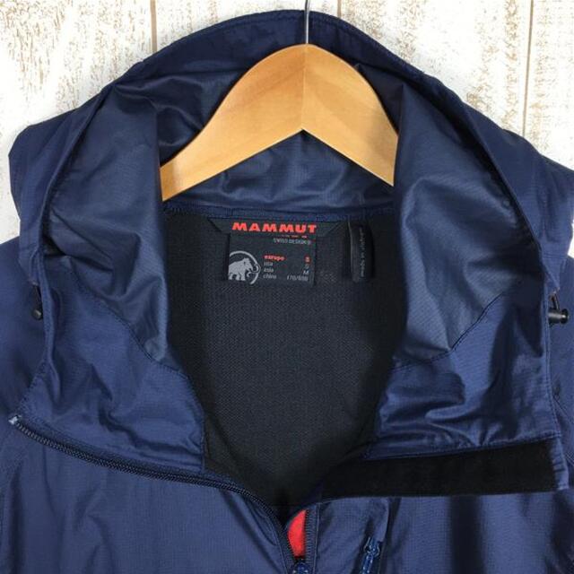 Mammut(マムート)のMENs S  マムート フラッシュ ジャケット Flash Jacket ウィンドシェル フーディ MAMMUT 1010-16230 5189 Space ネイビー系 メンズのメンズ その他(その他)の商品写真