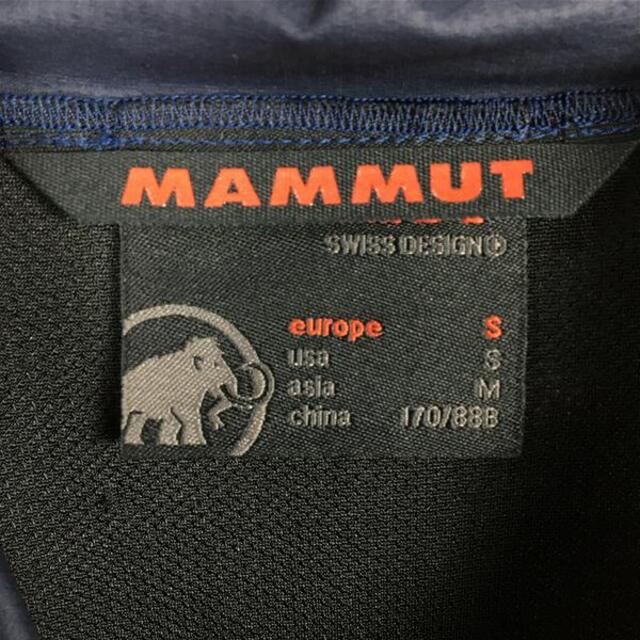 Mammut(マムート)のMENs S  マムート フラッシュ ジャケット Flash Jacket ウィンドシェル フーディ MAMMUT 1010-16230 5189 Space ネイビー系 メンズのメンズ その他(その他)の商品写真