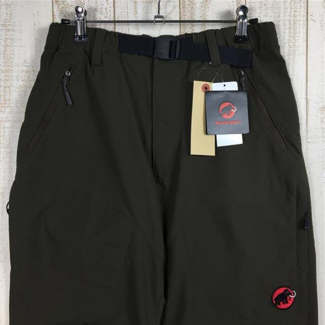 MENs S  マムート ソフテック トラバース パンツ SOFtech TRAVERSE Pants ソフトシェル MAMMUT 1020-08311 7205 Bison グリーン系