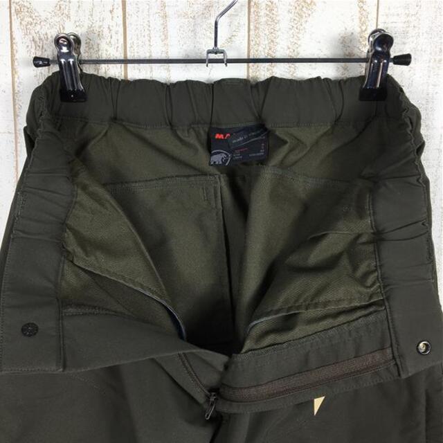 MENs S マムート ソフテック トラバース パンツ SOFtech TRAVERSE Pants ソフトシェル MAMMUT 1020-08311  7205 Bison グリーン系