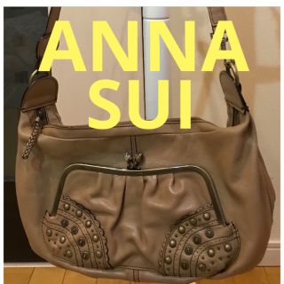 アナスイ(ANNA SUI)の★【美品】ANNA SUI アナスイ　ローズガーデン＊がま口　ショルダーバッグ★(ショルダーバッグ)