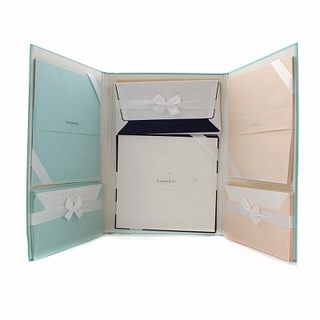 ティファニー(Tiffany & Co.)のティファニー レターセット 手紙 封筒10セット 便箋15枚 青 ブルー(ラッピング/包装)