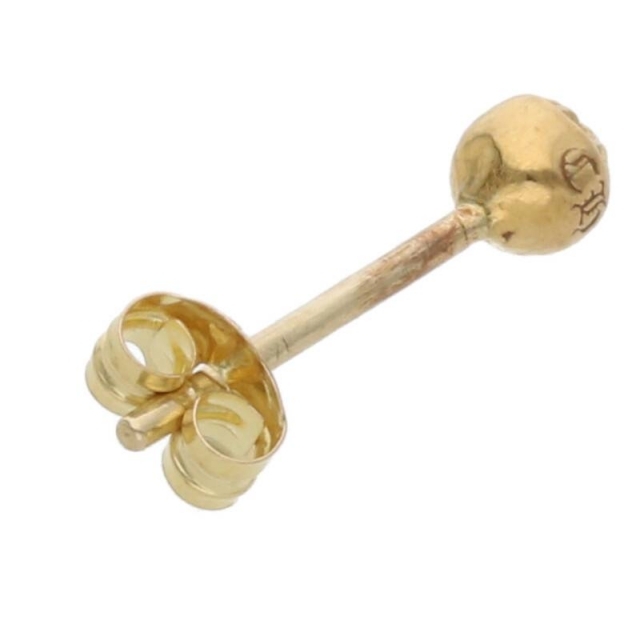 クロムハーツ 22K STUD CRS BALL MINI/ミニクロスボールスタッド