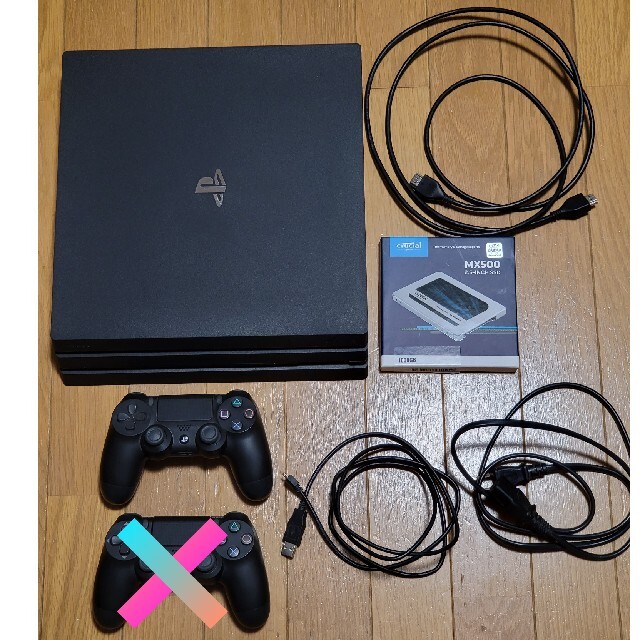SONY PlayStation4 Pro本体1TB SSD換装 1TB HDD