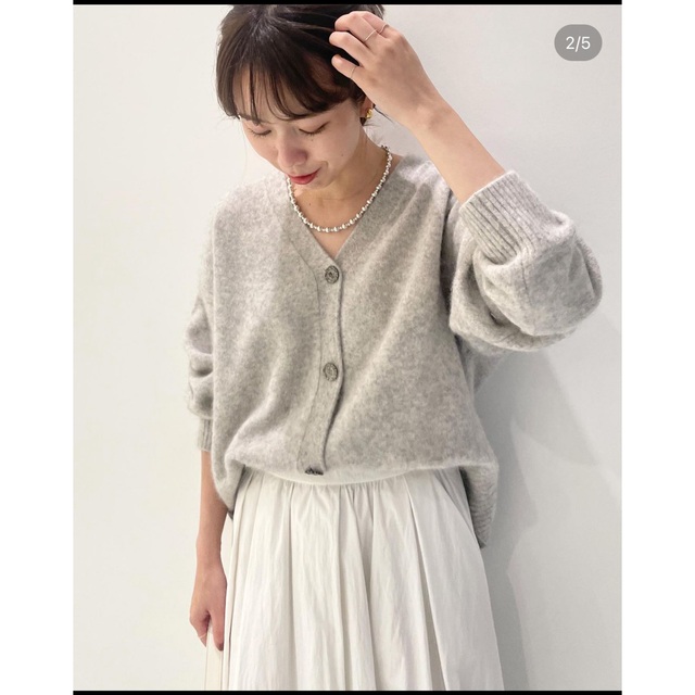 Plage(プラージュ)の【美品/Plage】Cashmere Mix Fur カーディガン レディースのトップス(カーディガン)の商品写真