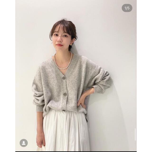 Plage(プラージュ)の【美品/Plage】Cashmere Mix Fur カーディガン レディースのトップス(カーディガン)の商品写真