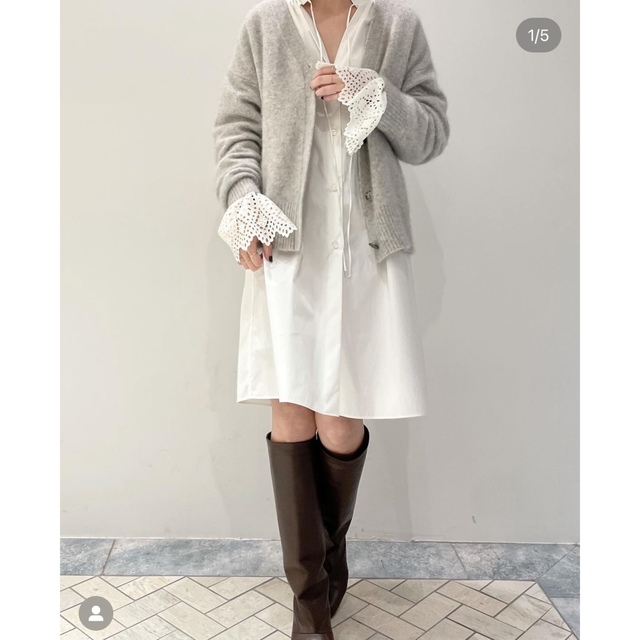 Plage(プラージュ)の【美品/Plage】Cashmere Mix Fur カーディガン レディースのトップス(カーディガン)の商品写真