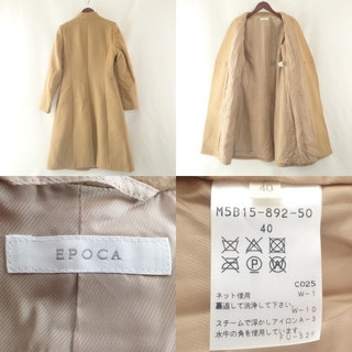 EPOCA - エポカ コート 40の通販 by エコスタイル｜エポカならラクマ