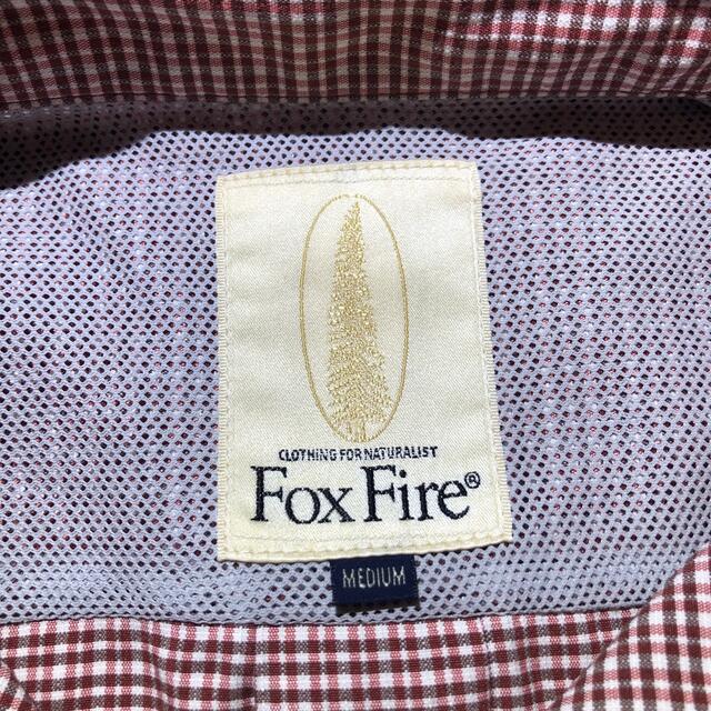 Foxfire(フォックスファイヤー)のFOXFIRE フォックスファイヤー　 アウトドアシャツ　Mサイズ メンズのトップス(シャツ)の商品写真