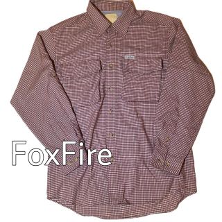 フォックスファイヤー(Foxfire)のFOXFIRE フォックスファイヤー　 アウトドアシャツ　Mサイズ(シャツ)