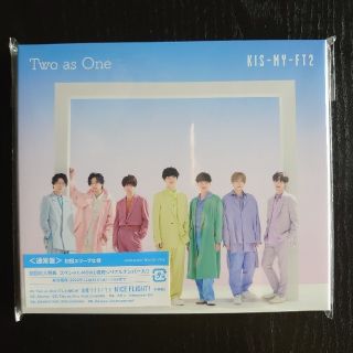 キスマイフットツー(Kis-My-Ft2)のTwo as One通常盤【シリアルなし】(ポップス/ロック(邦楽))