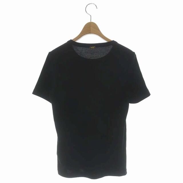 Mew's(ミューズ)のミューズ ドゥーズィエム クラス GIZA Tシャツ カットソー 半袖 38 黒 レディースのトップス(Tシャツ(半袖/袖なし))の商品写真