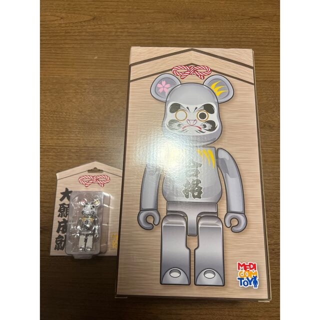 BEARBRICK 銀メッキ　400%