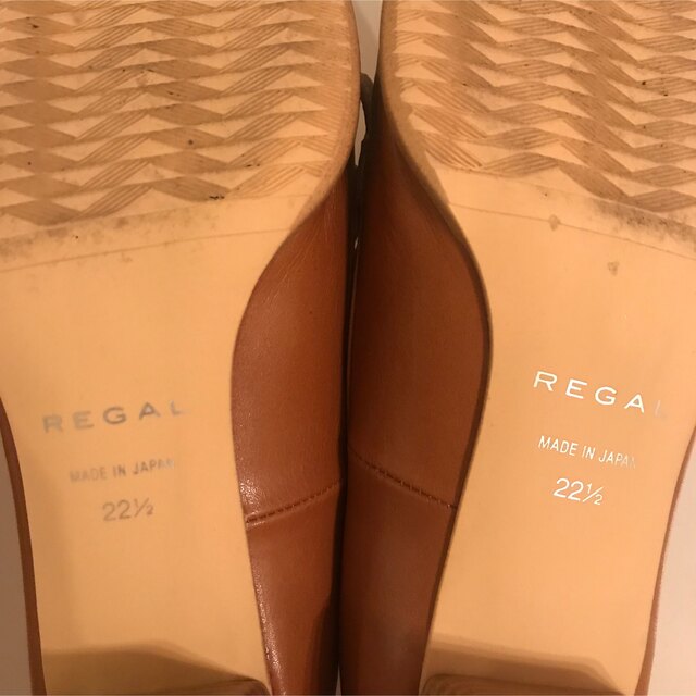 REGAL(リーガル)のREGAL タッセルヒールローファー　新品未使用 レディースの靴/シューズ(ローファー/革靴)の商品写真