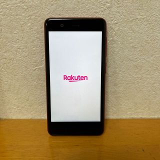 ラクテン(Rakuten)の楽天ミニ Rakuten Mini red 赤(スマートフォン本体)