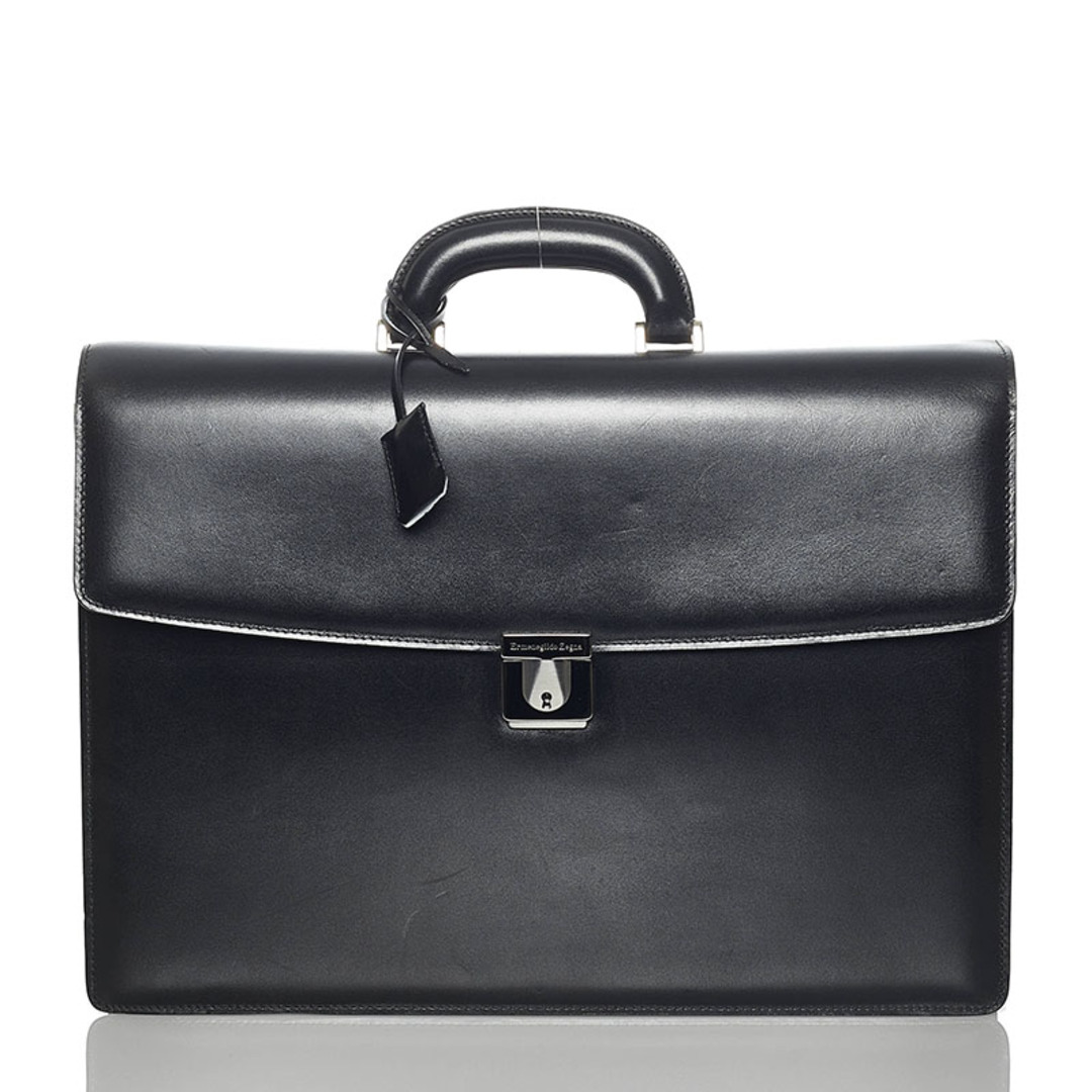 Ermenegildo Zegna ゼニヤ ビジネスバッグ ブリーフケース レザー
