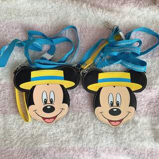 ディズニー(Disney)の東京ディズニーリゾート ミッキーマウス チケットホルダー(ノベルティグッズ)