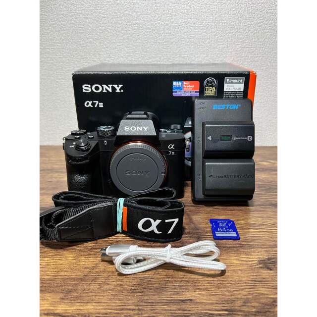 【オマケあり】SONYα7 IIIボディ ILCE-7M3 【品】