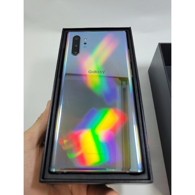 SIMフリー 版  Galaxy Note10+ Aura Glow 極美品