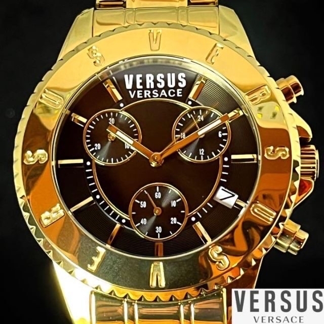 VERSUS - 【ゴールド色！】Versus Versace/ベルサス ベルサーチ/メンズ