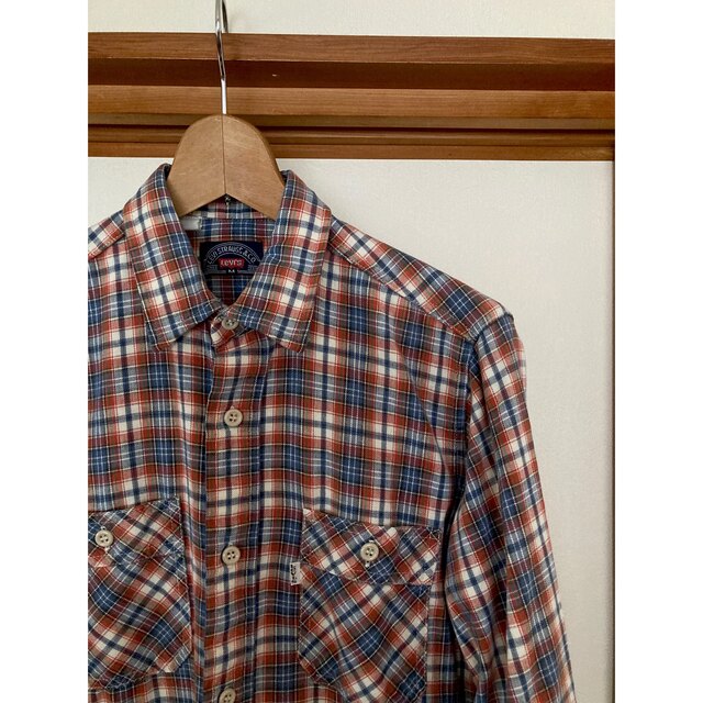 美品です!アメリカ製80Sヴィンテージ古着 Levi's チェック シャツ