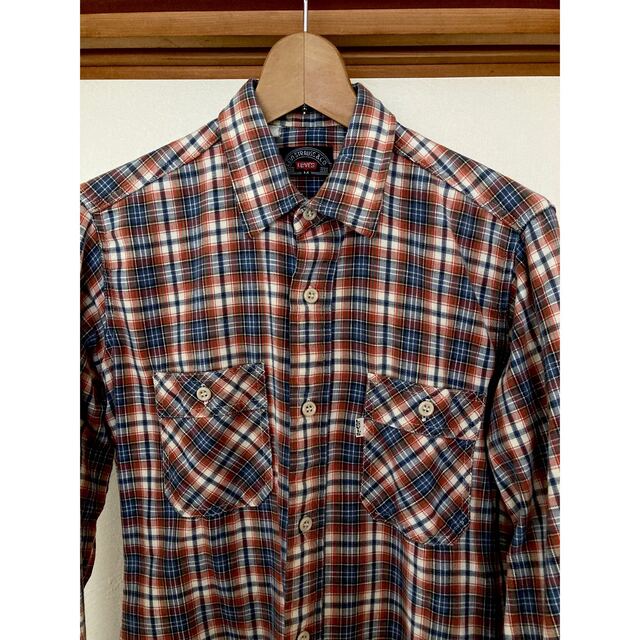 美品です!アメリカ製80Sヴィンテージ古着 Levi's チェック シャツ