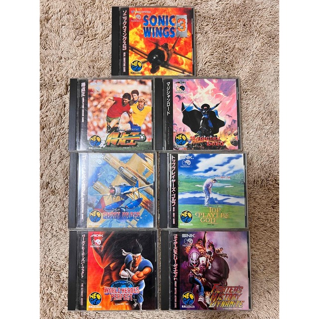 NEOGEO NEOGEO CD 25枚 コントローラー2個付の通販 by きんちゃん's shop|ネオジオならラクマ