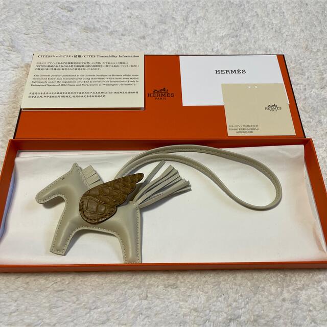 ファッション通販】 新品 エルメス HERMES タッチ ペガサス チャーム